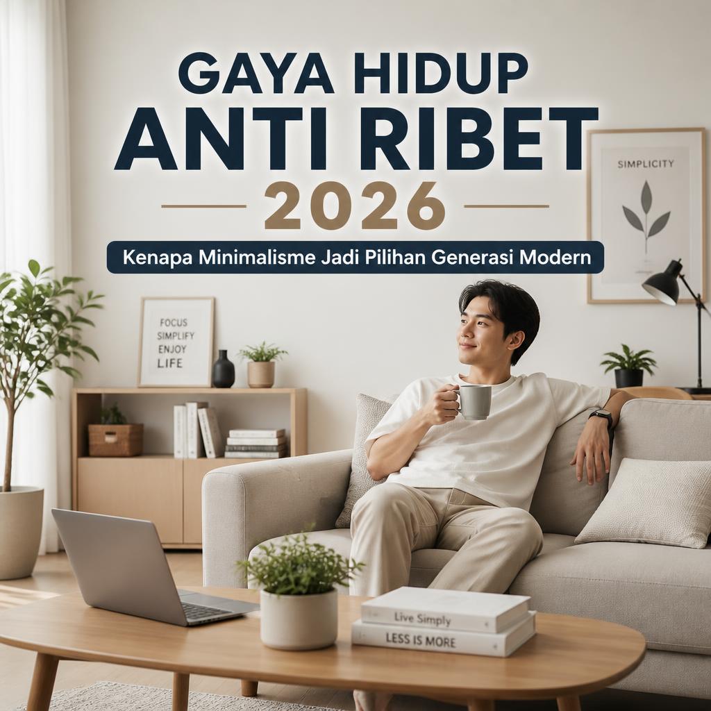 Gaya Hidup Anti Ribet 2026: Mengapa Minimalisme Jadi Pilihan Generasi Modern Saat Ini